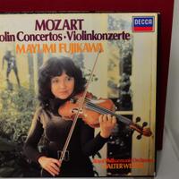Mozart- mayumi fujikawa violinkonzerte 4 LP