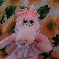 Peluche Coccodrillo Rosa, con tutù 