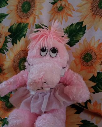 Peluche Coccodrillo Rosa, con tutù 