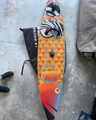 Windsurf RRD 90 litri da onda single fin