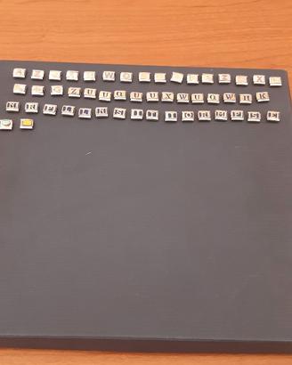 52 Iniziali My Name acciaio e oro nuove