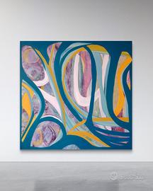 Acrilico su tela 50x50 cm