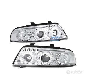 FARI AUDI A4 B5 99-00 ANGEL EYES LED CROMATI