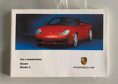 MANUALE USO E MANUTENZIONE PORSCHE 986 / S
