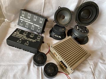 Kit impianto auto a 3 vie completo