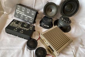 Kit impianto auto a 3 vie completo