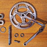 Guarnitura doppia corona 53/39 d'epoca anni 70