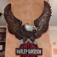 Insegna Harley-Davidson con aquila – arredo garage