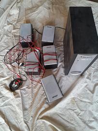 sistema dolby soundround home teatre