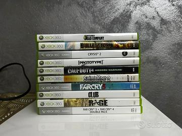 Lotto giochi xbox 360