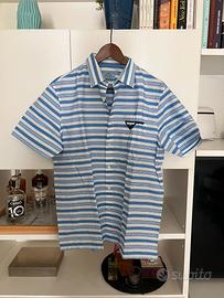 Camicia uomo a righe Prada