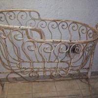Culla vintage in ferro SENZA SALDATURE