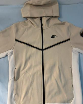 Felpa Nike TECH Fleece panna - Come NUOVA