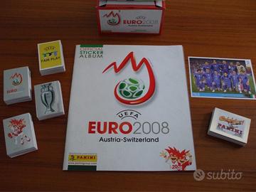 Calciatori panini .Set completo + album Euro 2008