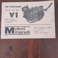 libretto uso e manutenzione vintage. 