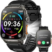 smartwatch con torcia e tante funzioni