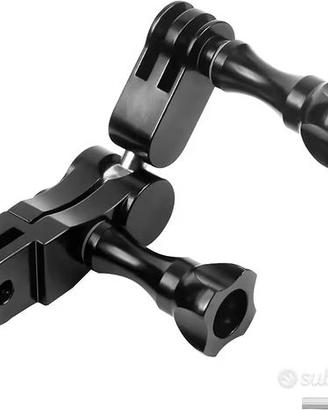 Supporto snodo sferico 360° per camera GoPro