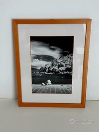 Quadro Fotografia Infrarosso Paesaggio Marittimo