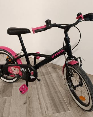 bici bambina 16' Btwin
