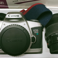 Canon EOS 500 obb 28/80 con tracolla originale