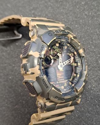 CASIO G SHOCK GA-100CM MIMETICO MILITARE