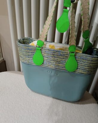 mini obag turchese 