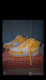 Nike Air Force 1 MID SP Off-White Varsity Maize