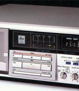 Piastra cassetta Deck technics RS-M225X DBX