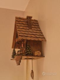 Orologio a cucù HÖNES originale Foresta Nera NUOVO