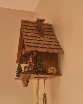 Orologio a cucù HÖNES originale Foresta Nera NUOVO