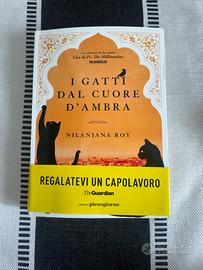 Libro i gatti dal cuore d’ambra