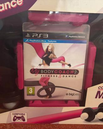 Gioco fitness PS3 con manubri