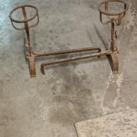 antichi alari per Camino 