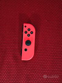 Joycon Destro Originale Nintendo Switch Rosso Neon