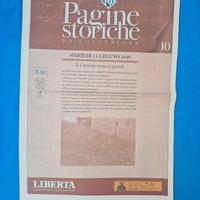 PAGINE STORICHE LIBERTA'  Mussolini Fiamma Cremisi