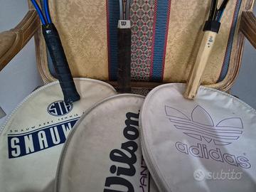 Racchette da tennis vintage. 