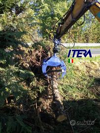 Pinza Legna 80cm con Rotatore Idraulico 10qli