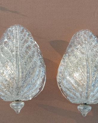 Applique in vetro di Murano 