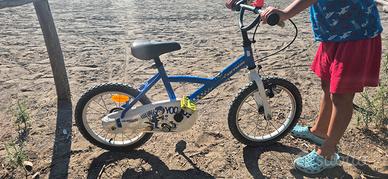 bici da bambino misura 16 per 4/7 anni.