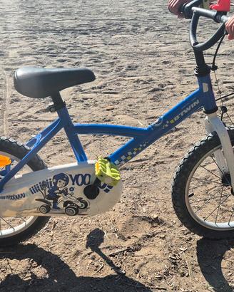 bici da bambino misura 16 per 4/7 anni.