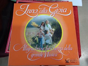 Cofanetto con 9 vinili musica lp