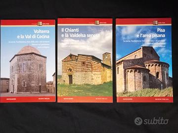 Lotto 2 libri viaggi turismo di fede Toscana