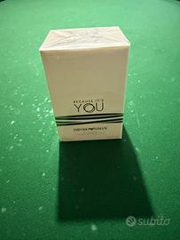 Profumo because it’s you emporio armani