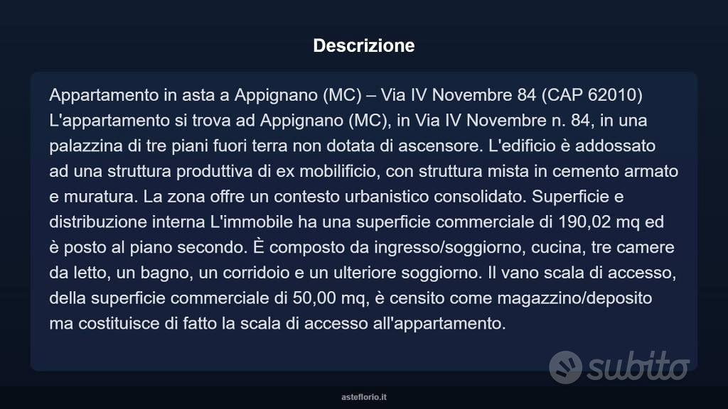 Appartamento – Appignano, Calamante-Galli - Vista 5