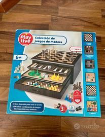 Set di giochi da tavolo in legno