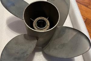 Elica acciaio inox Mercury Offshore 4 pale da 19