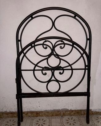 Testate letto singolo antiche di fine 800