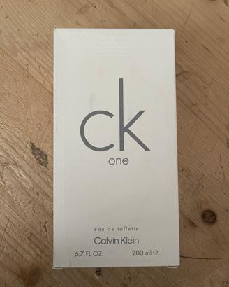 Calvin klein Ck One edt 200ml unisex,nuovo,origi