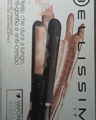 piastra per capelli a vapore