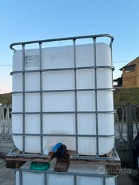 Cisterna 1000 litri accumulo acqua